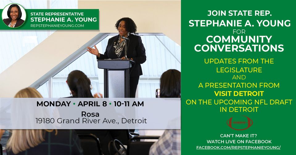 April 2024 Community Conversation with Rep. Stephanie A. Young