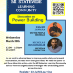 Statewide Learning Community Power Building Session