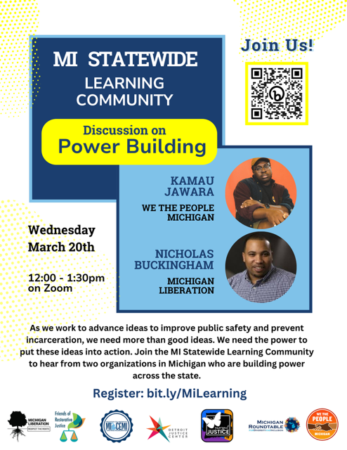 Statewide Learning Community Power Building Session