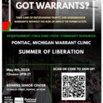 Pontiac, Michigan Warrant Clinic: Summer of Liberation
