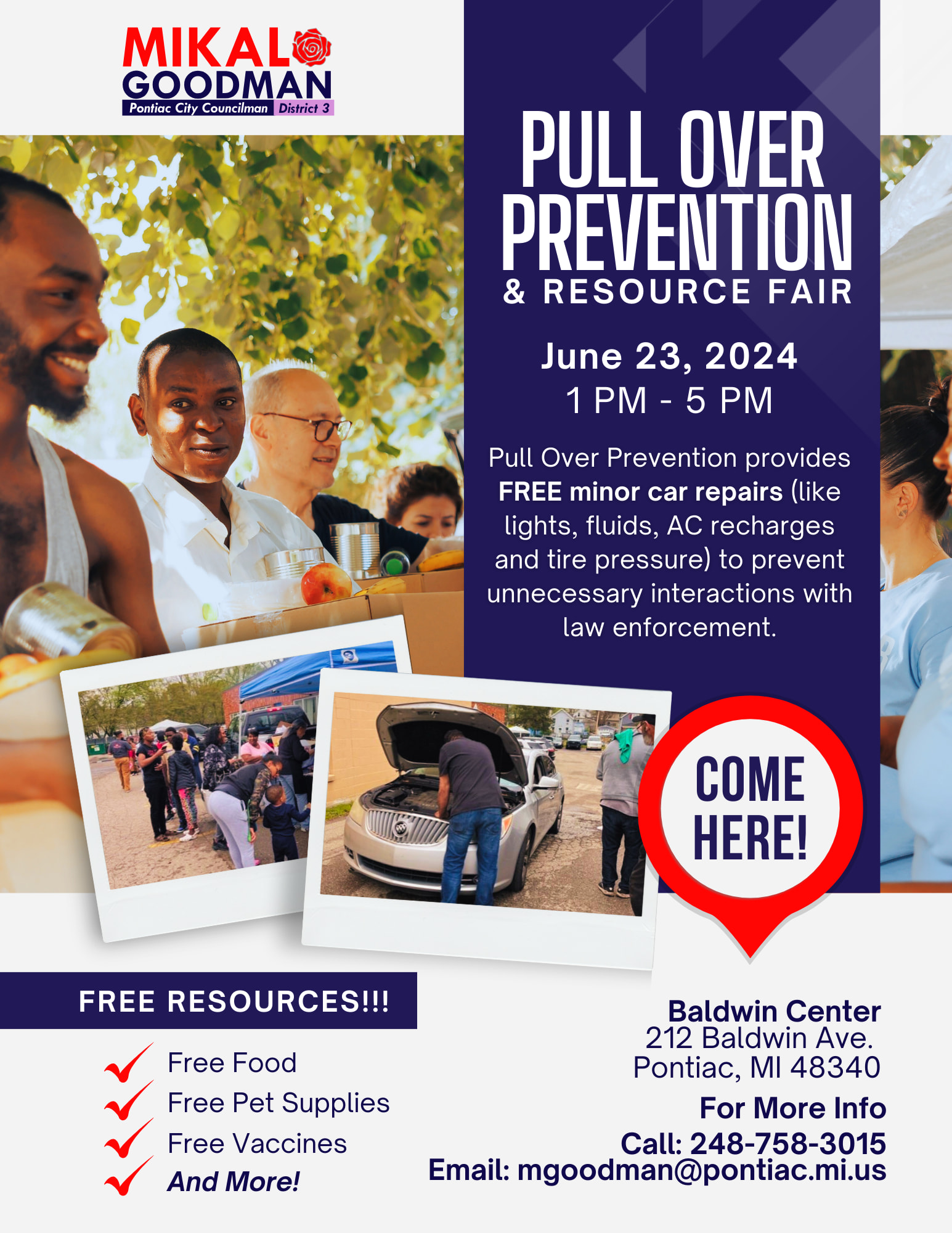 Pull Over Prevention & Resource Fair