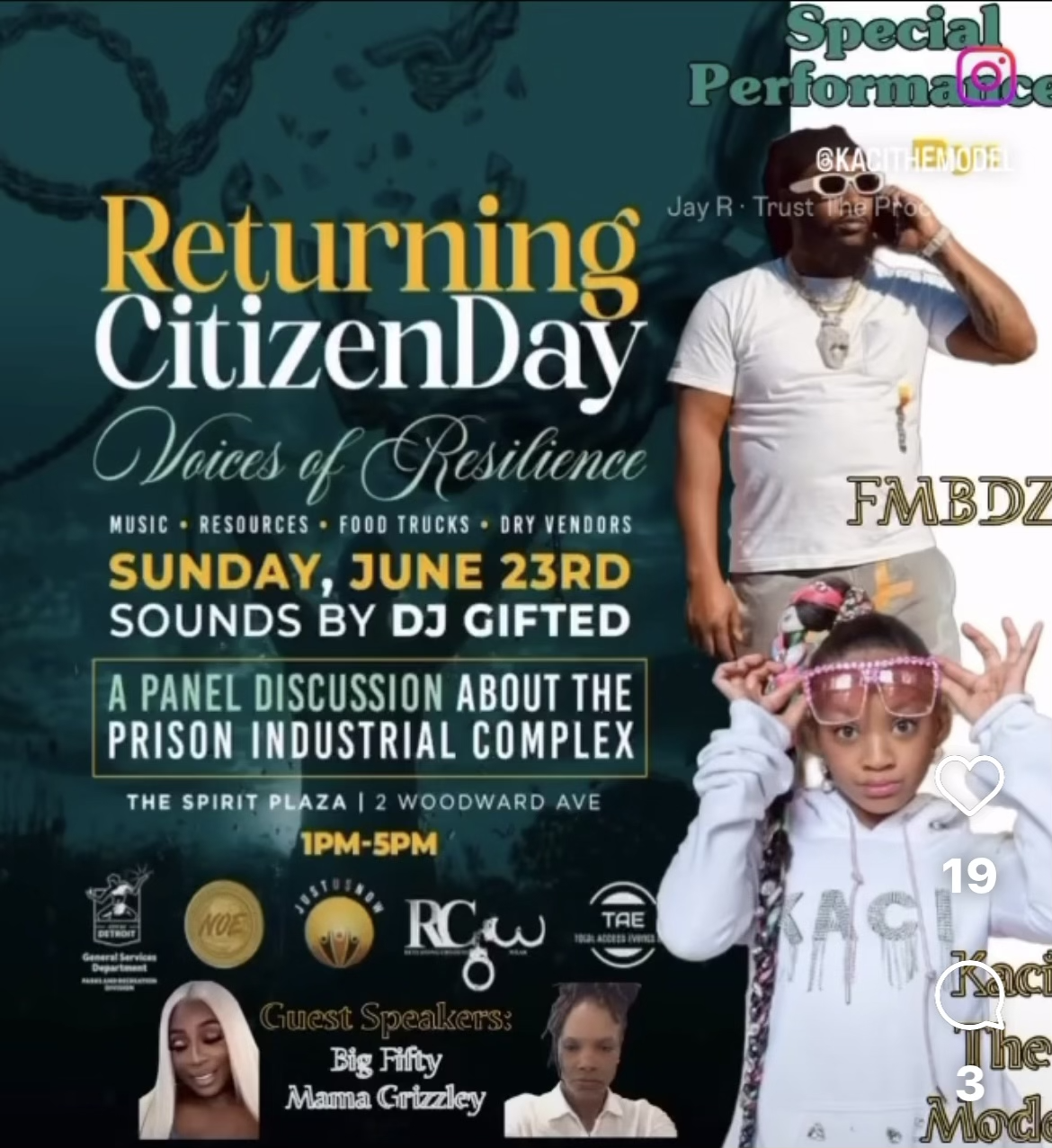 Returning Citizen Day at Spirit Plaza