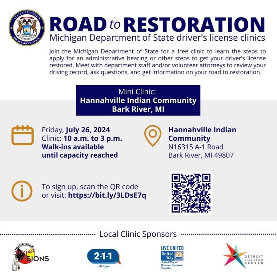 Road to Restoration clinic