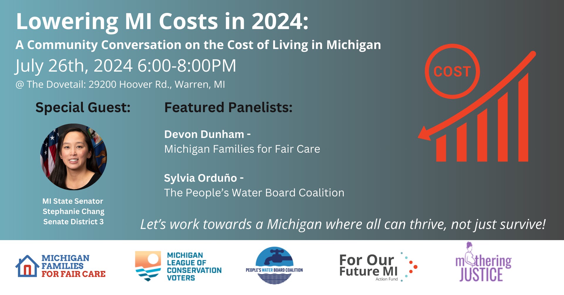 Lowering MI Costs in 2024: A Community Conversation on the Cost of Living in MI