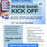 Virtual Phone Bank Kickoff