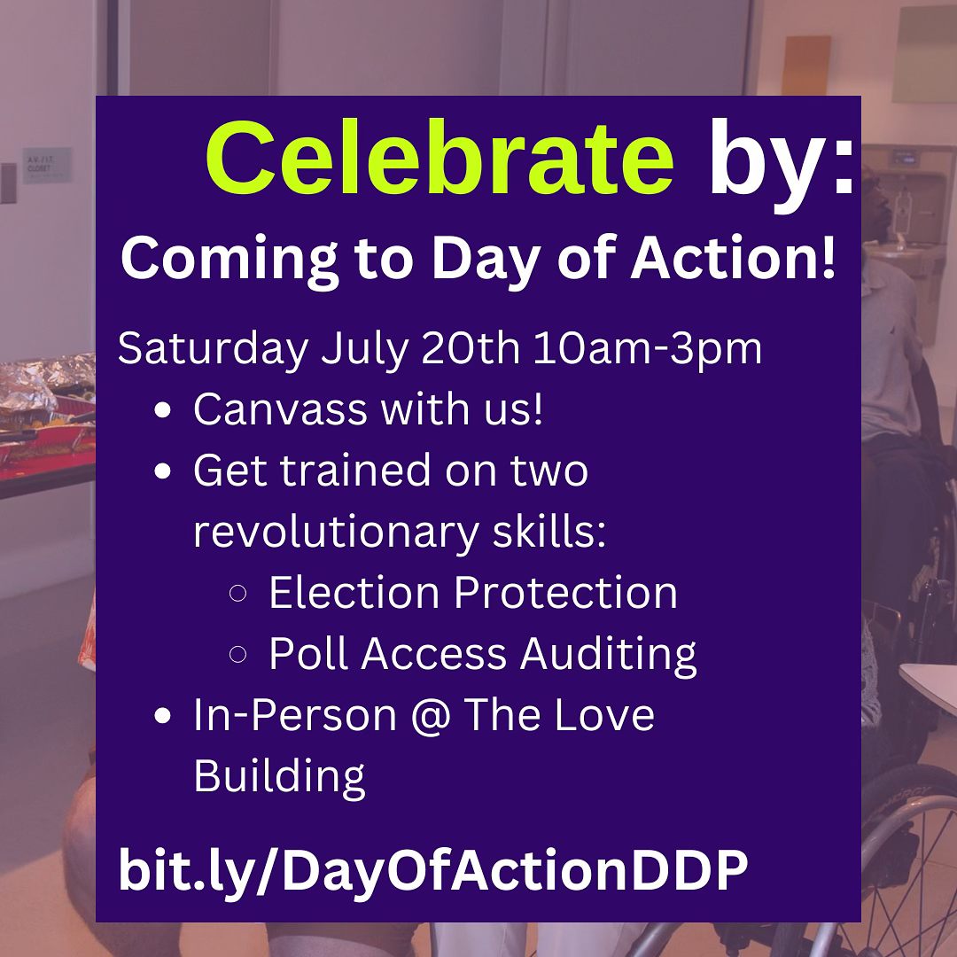Detroit Disability Power Day of Action