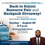 Back to School Resource Fair & Backpack Giveaway