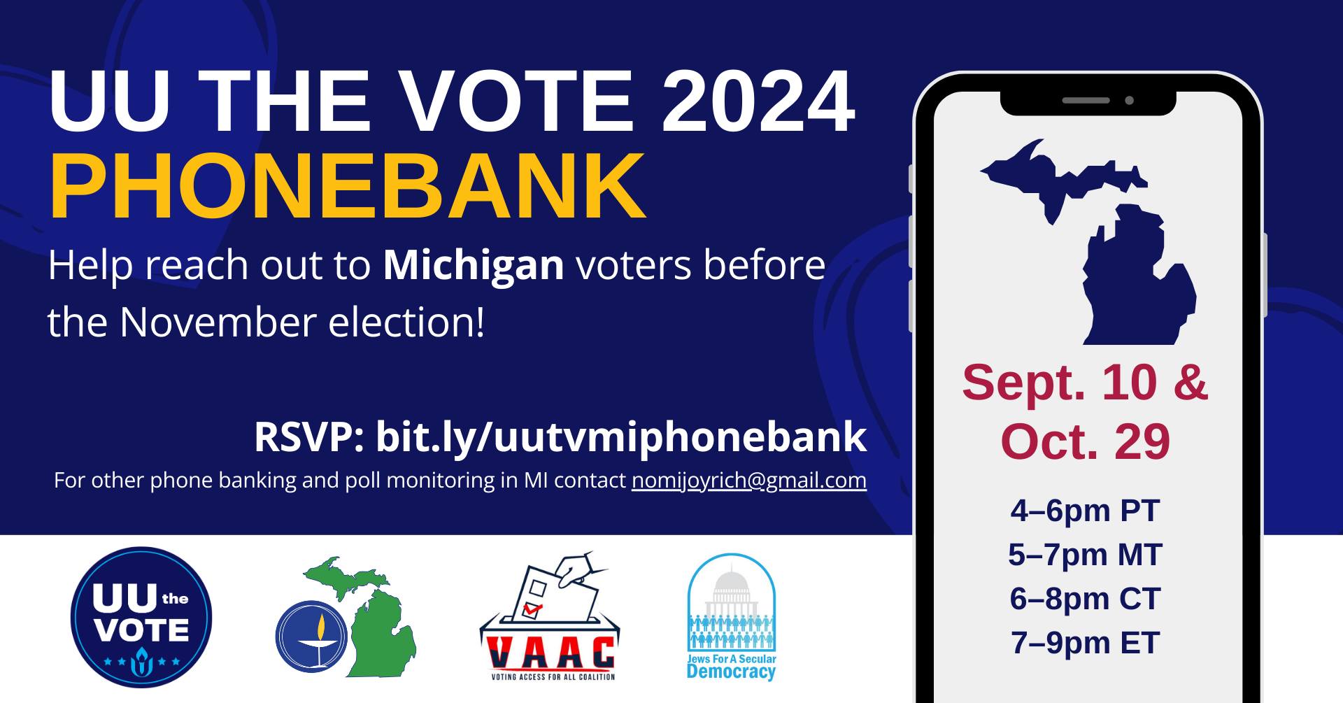 UU the Vote 2024 Phonebank