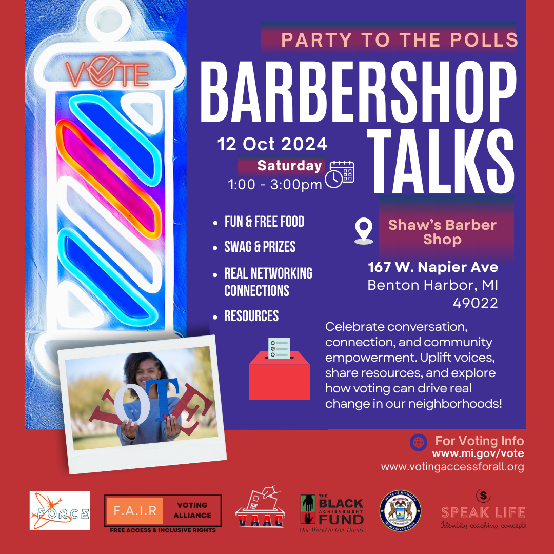 Barbershop Talks! Benton Harbor