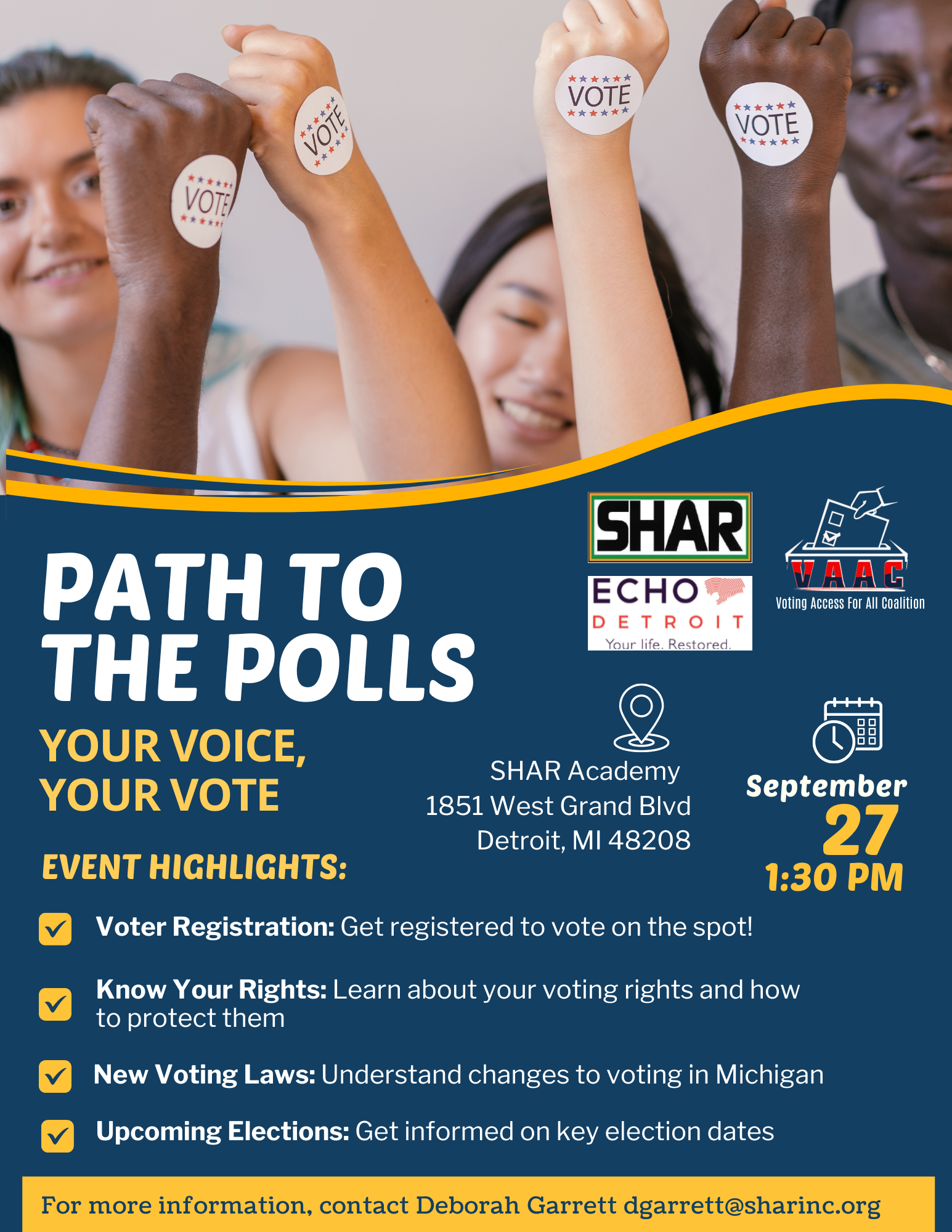 Path to the Polls at SHAR Expungement Fair