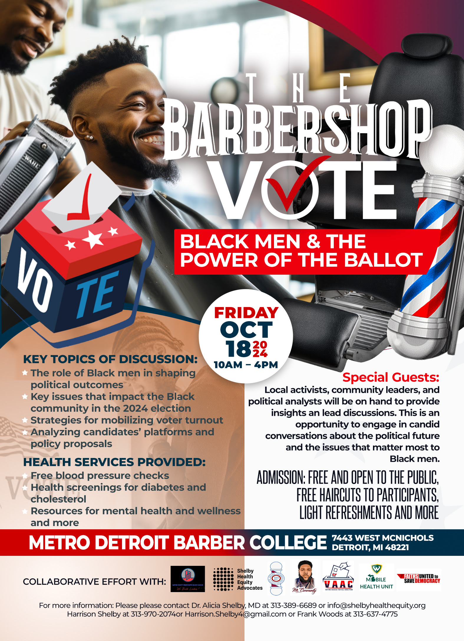 The Barbershop Vote: Black Men & the Power of the Ballot