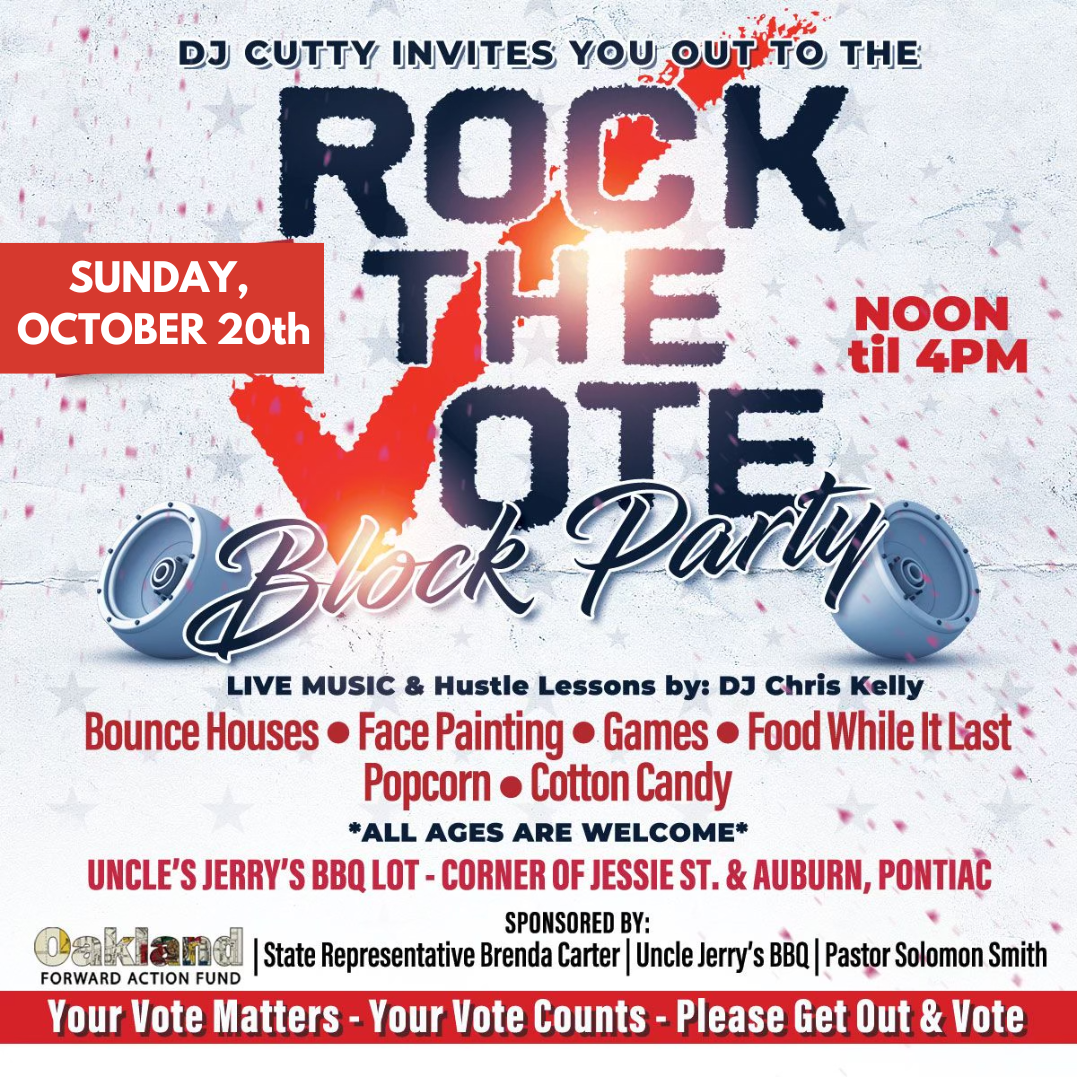 ROCK THE VOTE Block Party