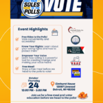 Soles to the Polls, a Party to the Polls Voting Party!