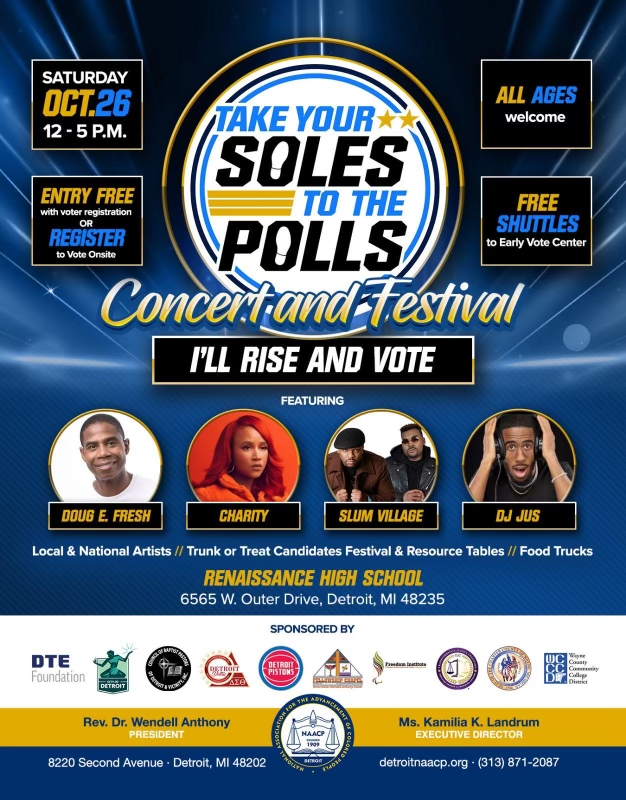 Soles to the Polls Concert & Festival: I'll Rise And Vote