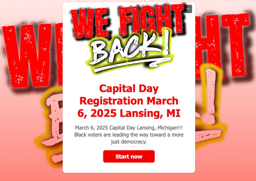 "We Will Continue to Fight Back!" Capital Day with Black Voters Matter