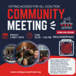 VAAC Community Meeting with Allison Kelly from the ACLU of Michigan.