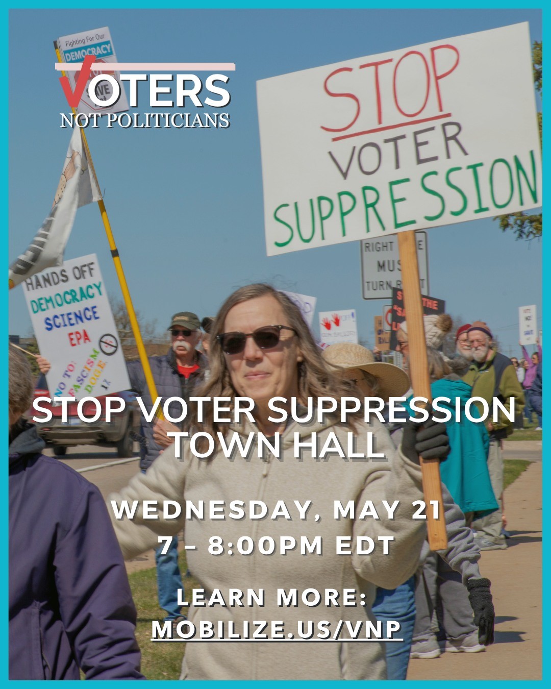 STOP VOTER SUPPRESSION TOWN HALL