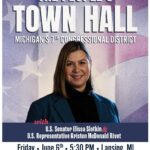 People's Town Hall in MI's 7th Congressional District with Sen. Elissa Slotkin + Rep. Kristen Mcdonald-Rivet