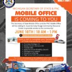MI Secretary of State Mobile Office + the PNC Mobile Office -Detroit