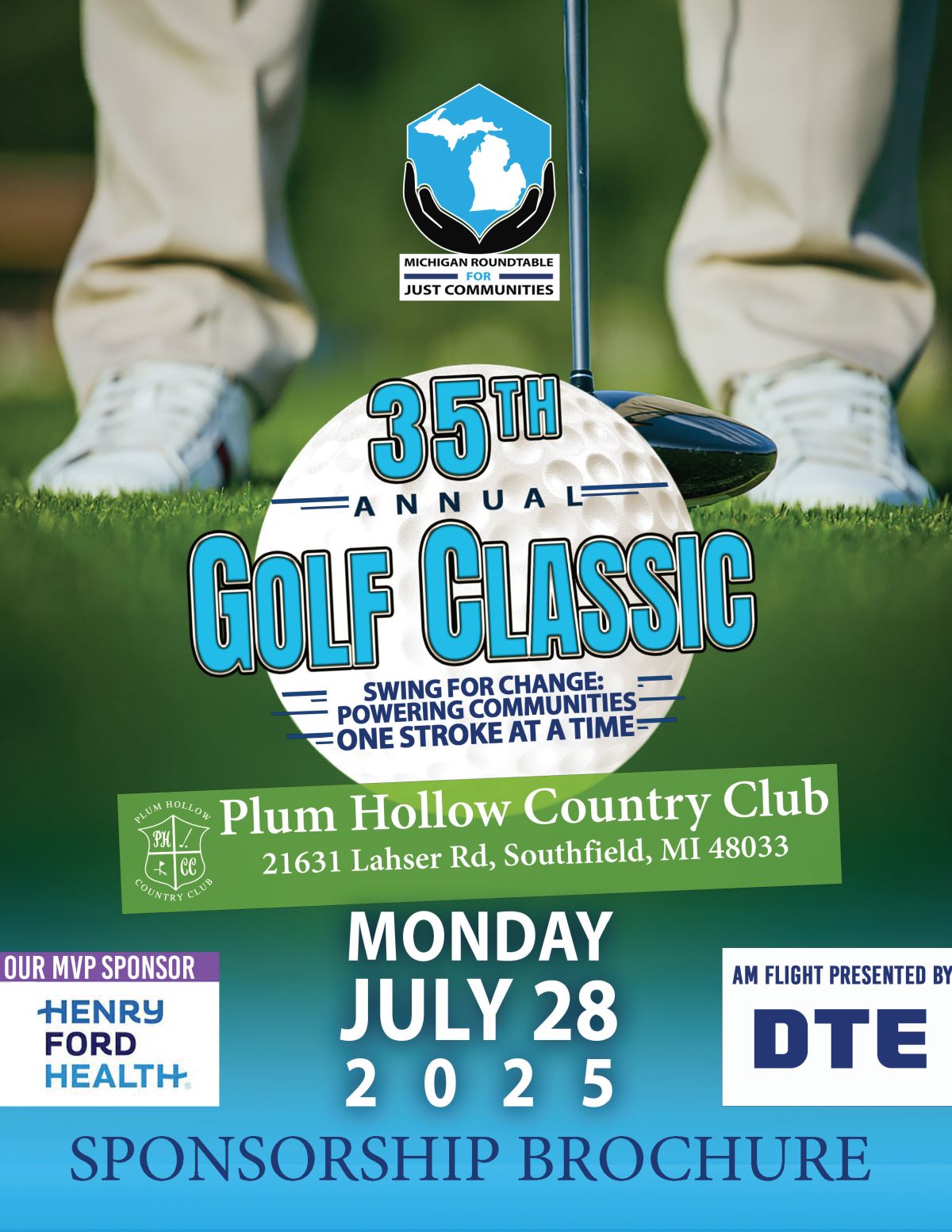 35th Annual Michigan Roundtable for Just Communities Golf Classic