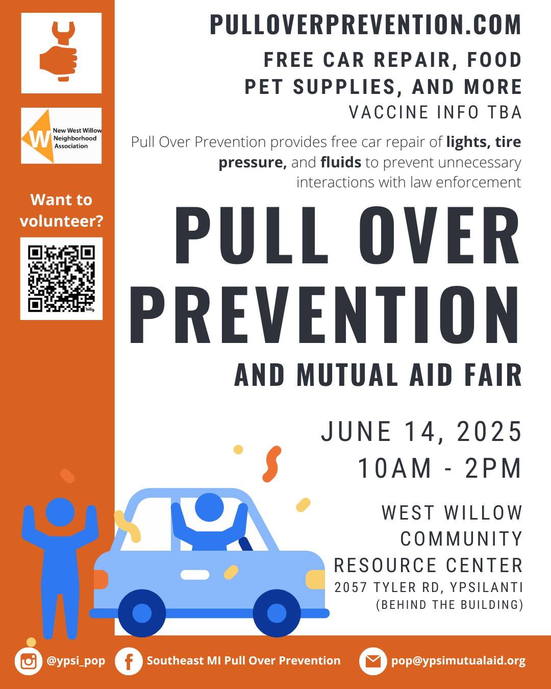 Pull Over Prevention + Mutual Aid Fair