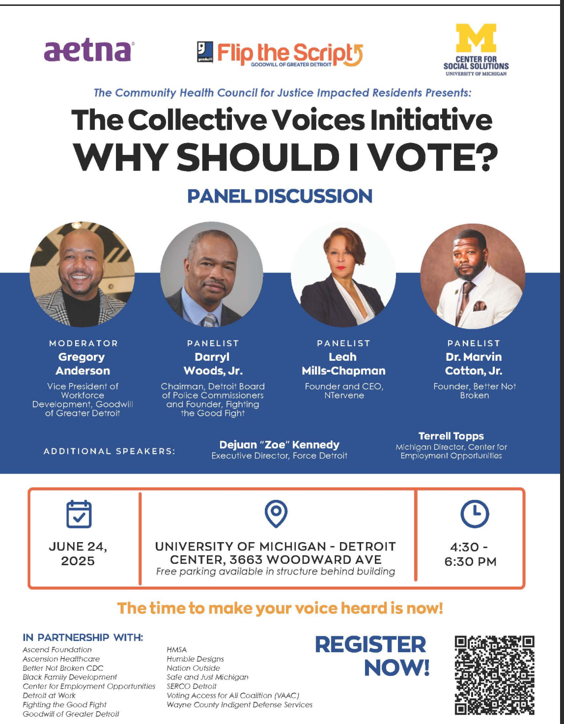 Why Should I Vote? A Collective Voices Panel Discussion