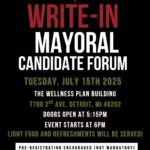 Write-in Mayoral Candidate Platform