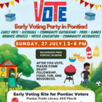 Early Voting Party in Pontiac