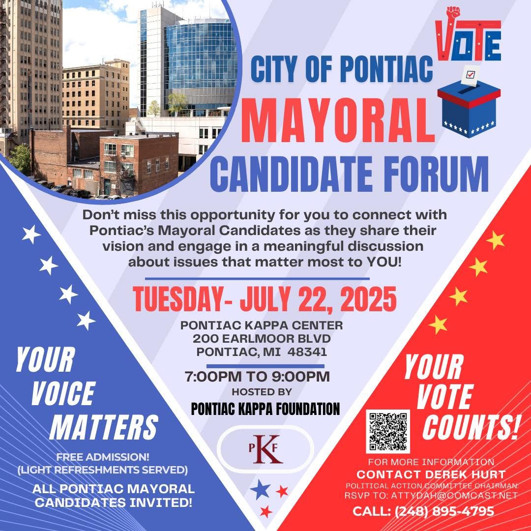 City of Pontiac Mayoral Candidate Forum