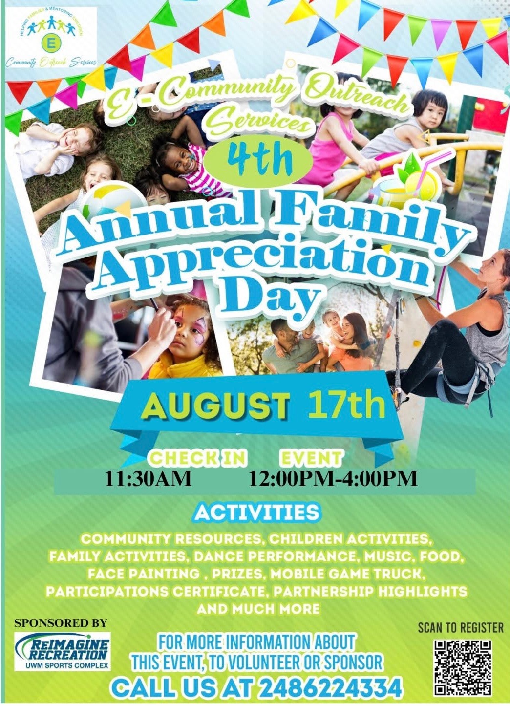 E-Community Outreach Services 4th Annual Family Appreciation Day