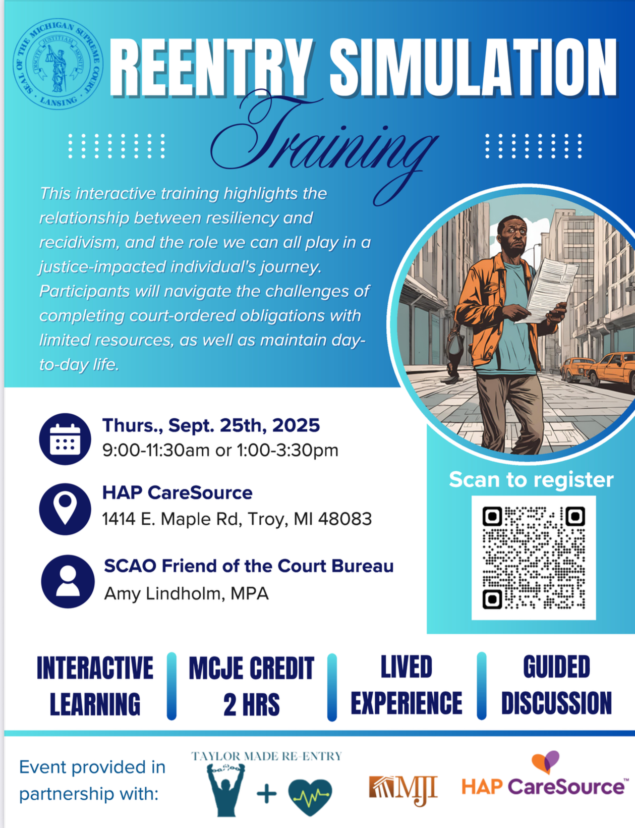 Reentry Simulation Training