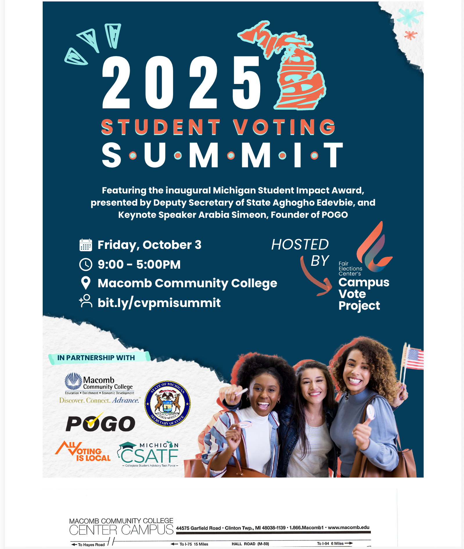 2025 Michigan Student Voting Summit