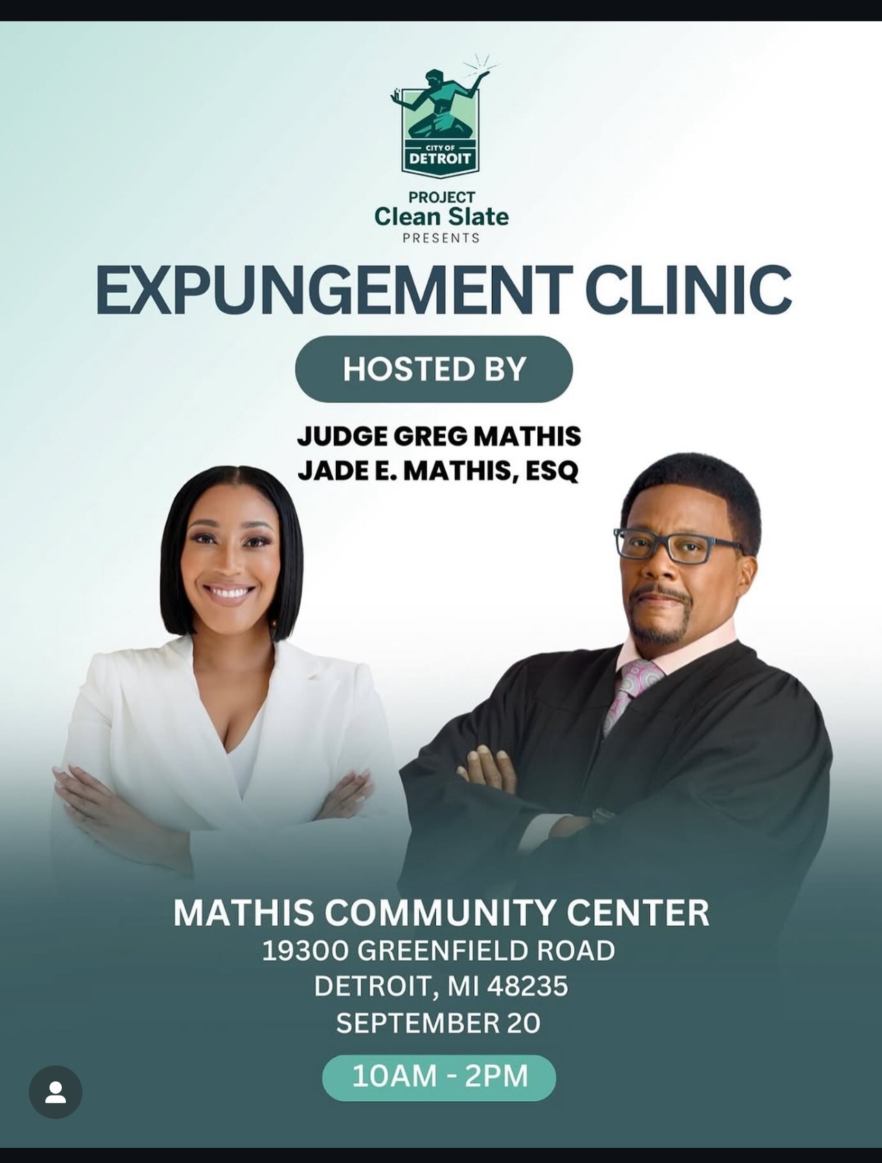 Detroit Clean Slate Expungement Clinic