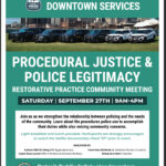 Procedural Justice & Police Legitimacy Restorative Practice Community Meeting
