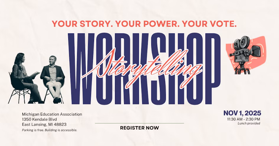 Your Story. Your Power. Your Vote. Community Storytelling Event