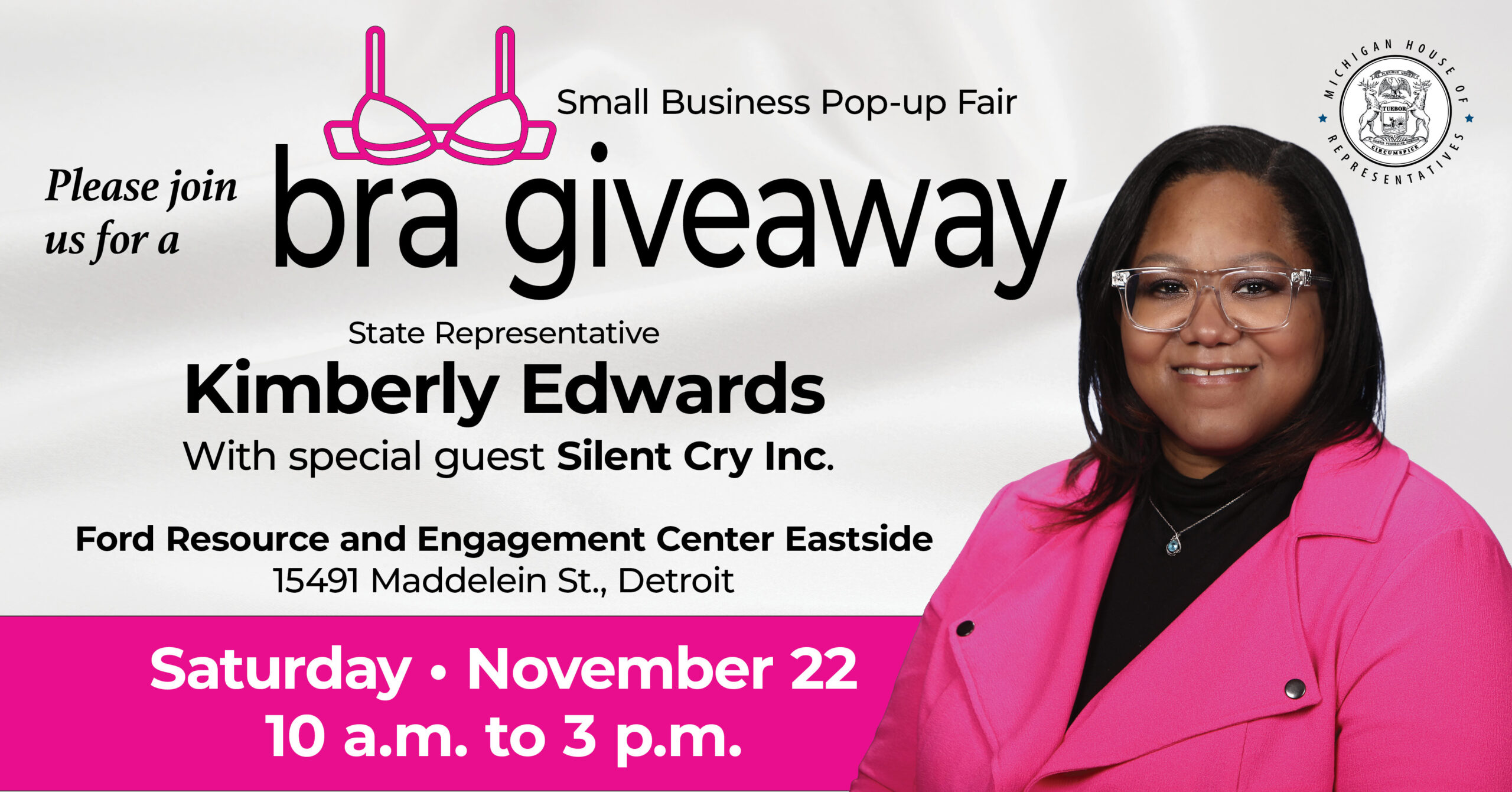 Small Business Pop-up Fair and Bra Giveaway