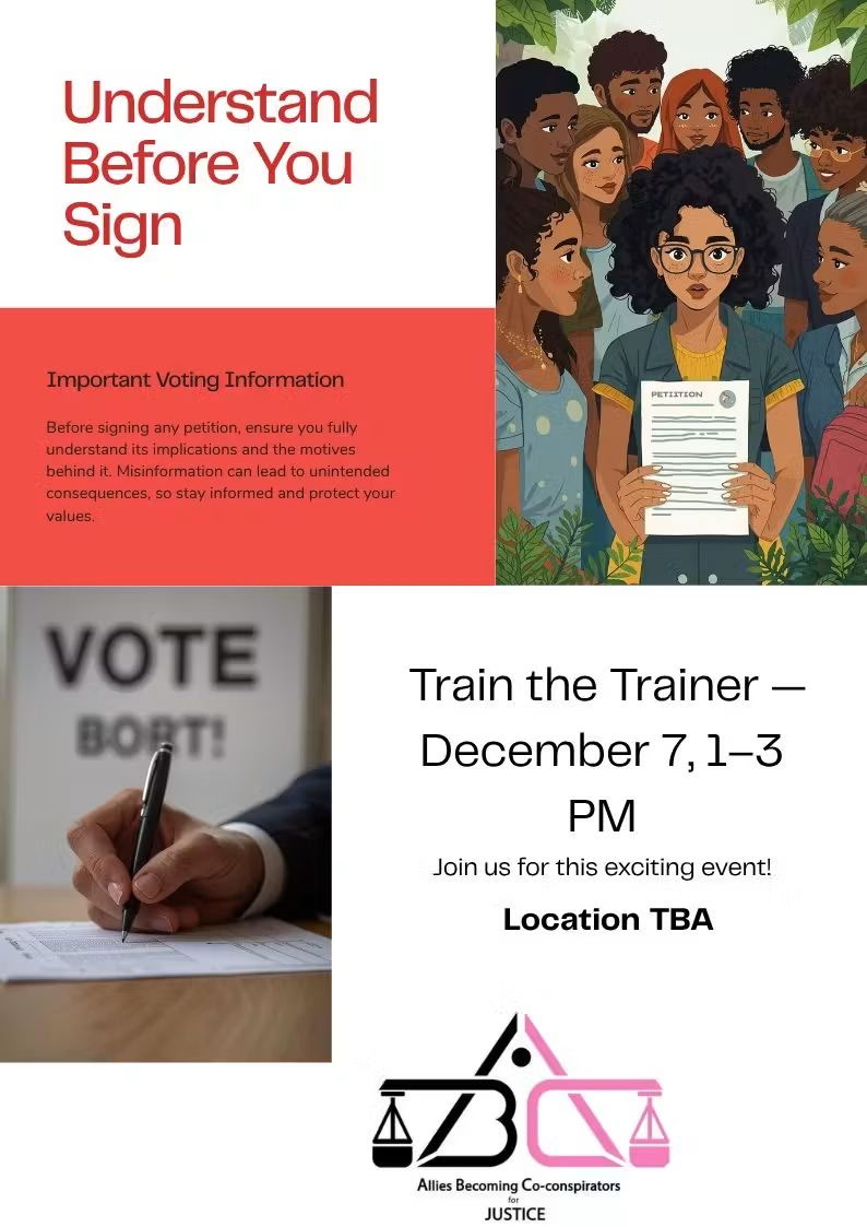 Train the Trainer: Understand Before You Sign