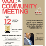 Final VAAC Friday Community Meeting of 2025: What the 2025 elections revealed and what’s at stake in 2026