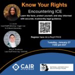 Know Your Rights: Encountering ICE 