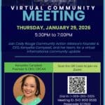 Cody Rouge Community Action Alliance Virtual Community Meeting