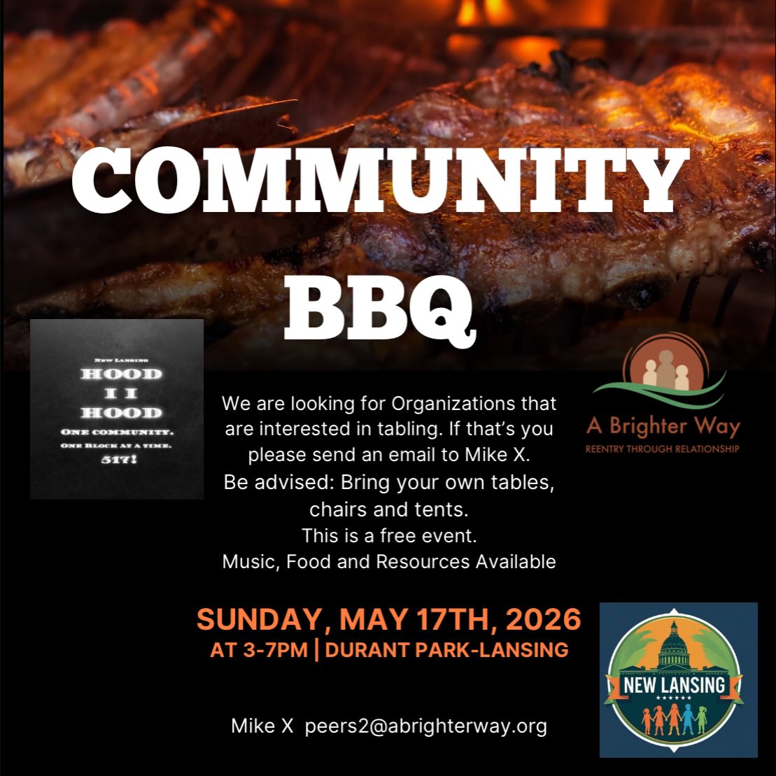 517 DAY - COMMUNITY BBQ - LANSING