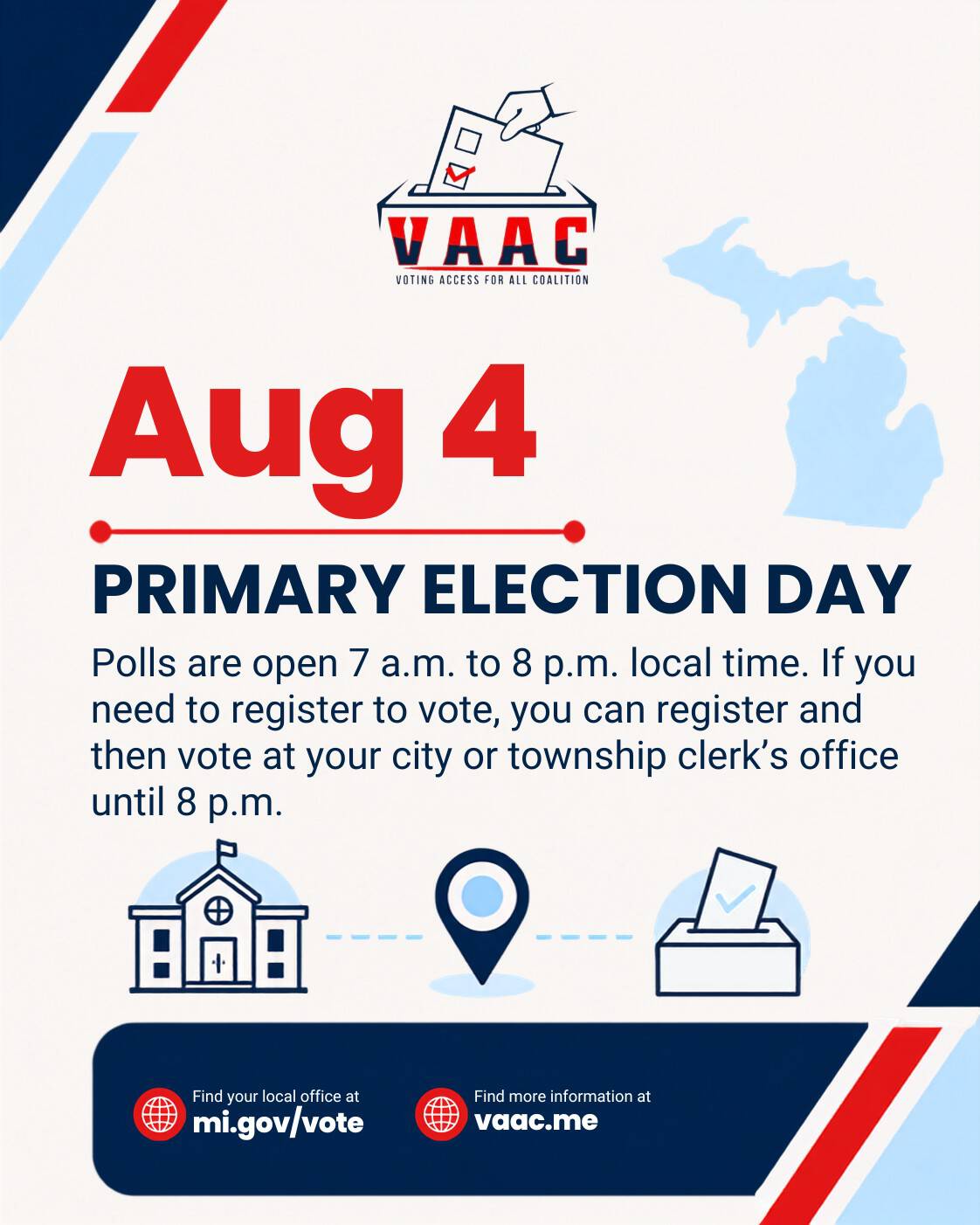 PRIMARY ELECTION DAY!