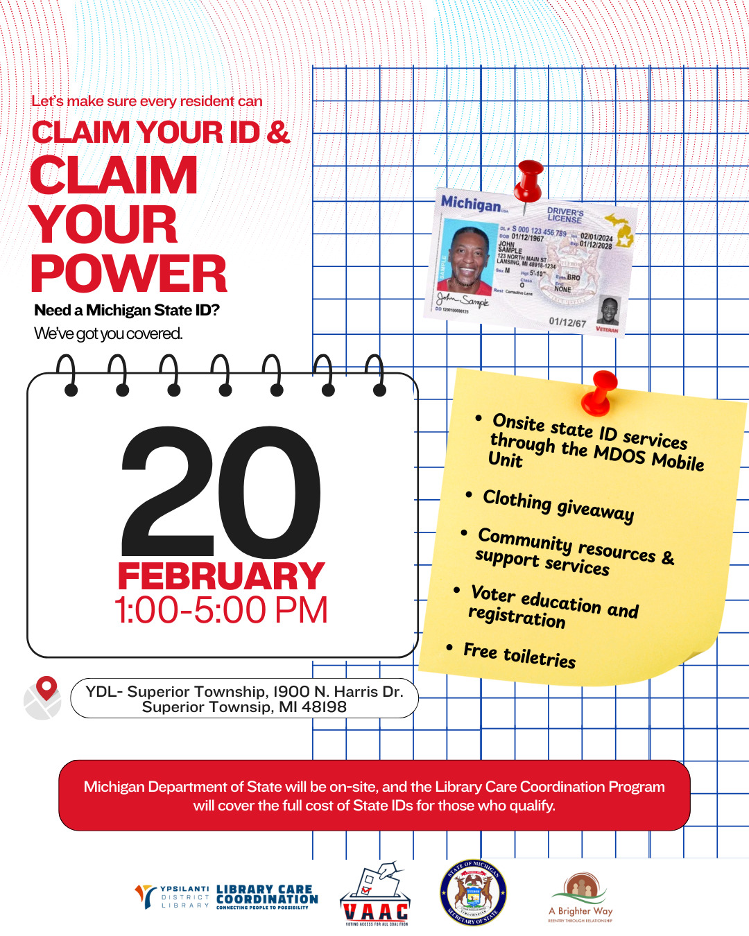 Claim Your ID, Claim Your Power in Ypsilanti