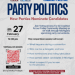 VAAC Friday Community Meeting: Party Politics - How Parties Nominate Candidates
