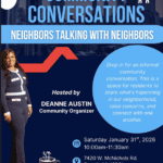 Community Conversations: Neighbors Talking With Neighbors