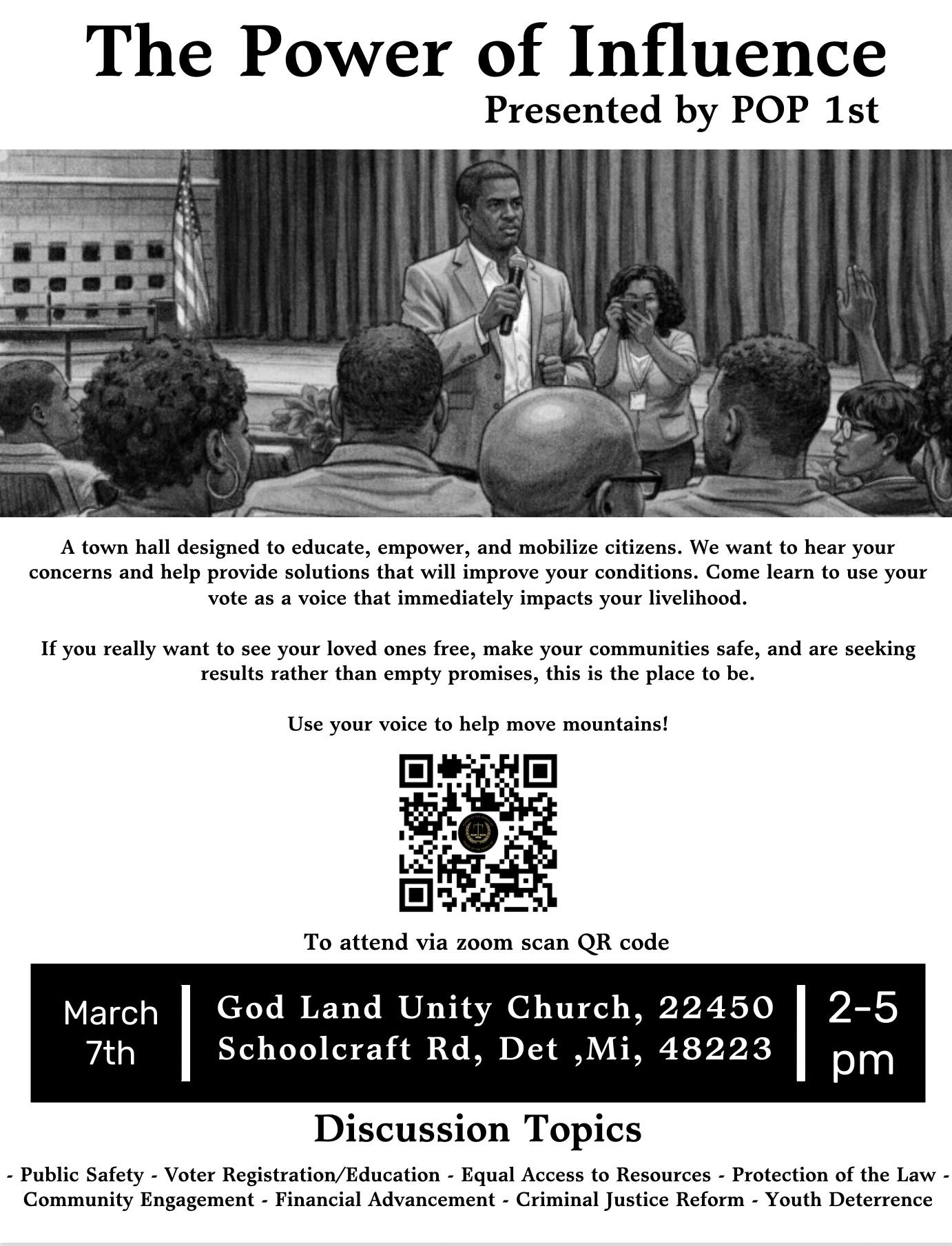 The Power of Influence Town Hall