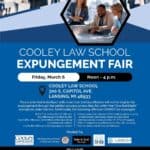 Cooley Law School Expungement Fair in Lansing