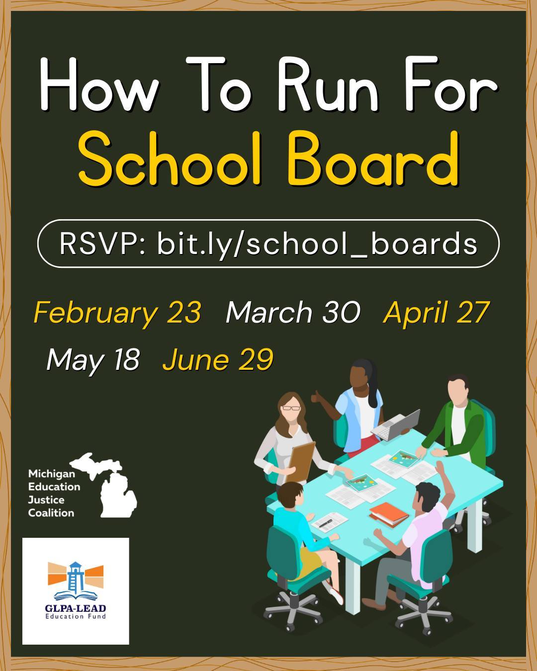 Michigan Education Justice Coalition- How to Run for School Board