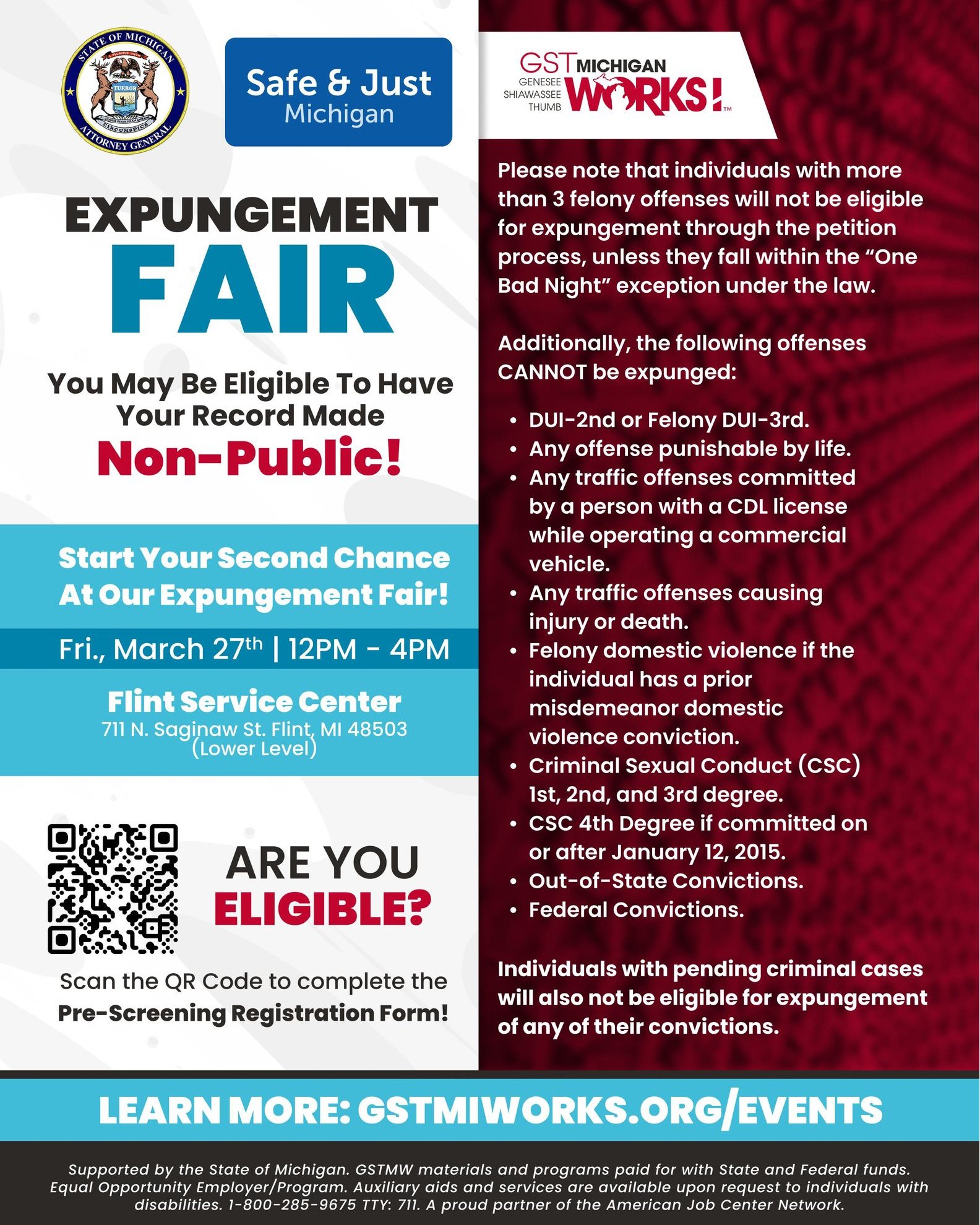 Expungement Fair in Flint
