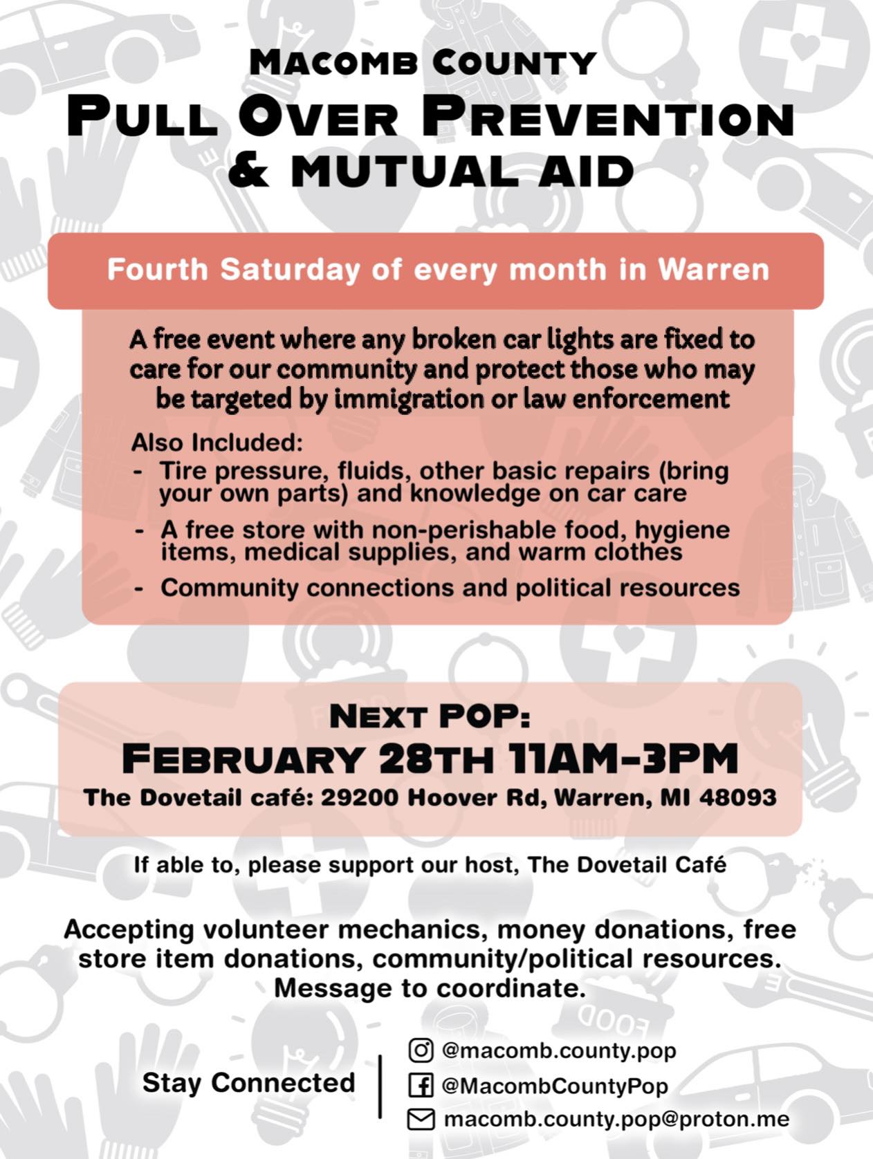 Macomb County Pull Over Prevention & Mutual Aid